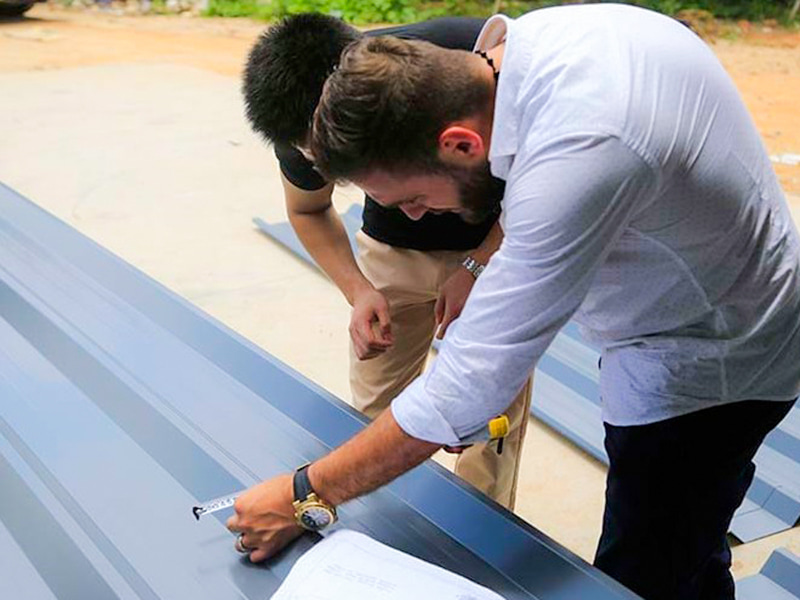 Yüksek Hızlı Çatı Kaplama Rulo Şekillendirme Makinesi